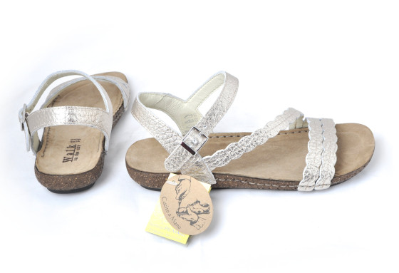 detail dámské sandály pro halluxy CALBA 7261 50440 Zlatá