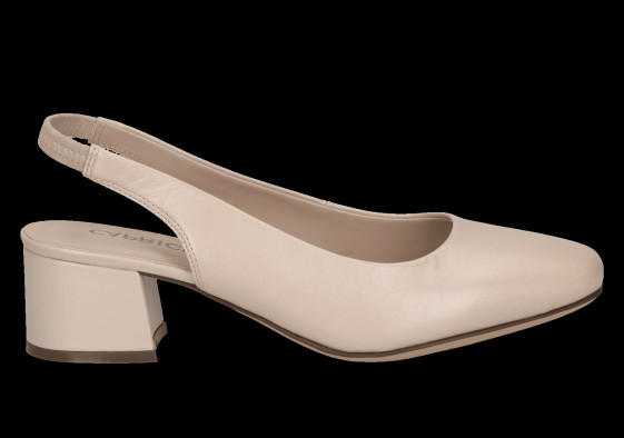 detail dámské lodičky s otevřenou patou Caprice 9-29500-42 433 Béžová
