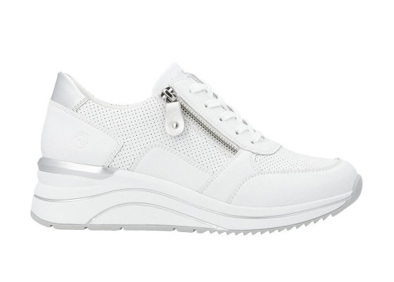 detail dámské tenisky pro halluxy Remonte D0T06-80 Bílá