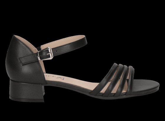 detail dámské páskové sandály Caprice 9-28200-42 006 Černá