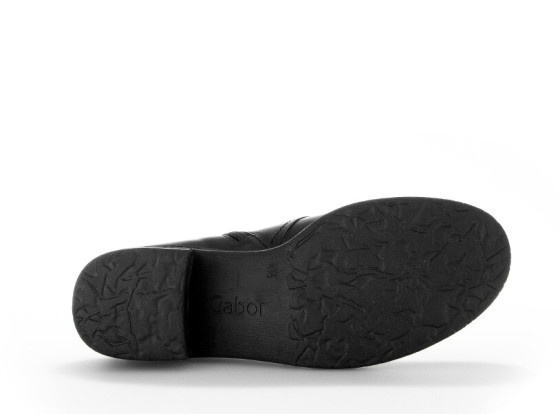 detail elegantní kotníková obuv GABOR 34.661 black