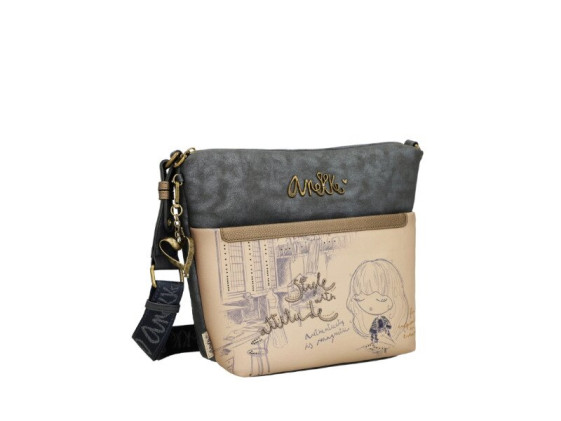 detail kabelky ANEKKE 41843-248 Hnědá