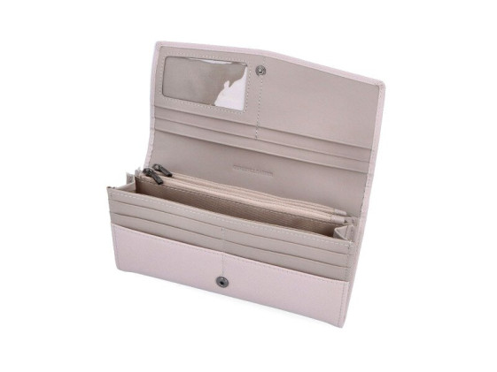 detail peněženky - velký formát Famito 2122 SS Šedá