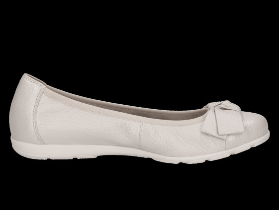 detail dámské baleríny pro halluxy Caprice 9-22153-42 136 Bílá