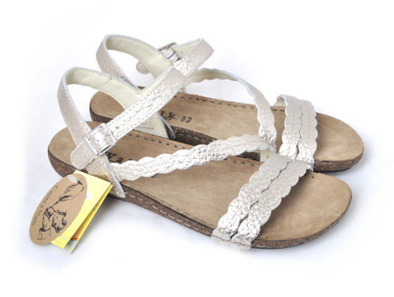 detail dámské sandály pro halluxy CALBA 7261 50440 Zlatá