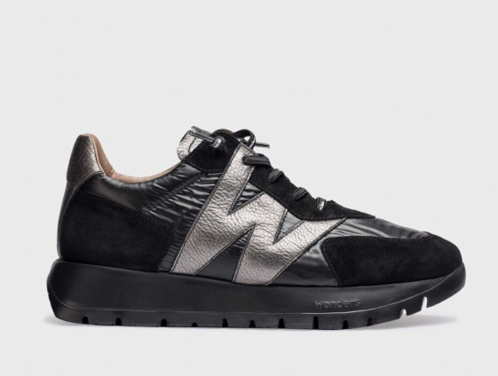 detail dámské tenisky pro halluxy WONDERS A-2464 Černá