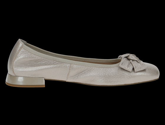 detail dámské luxusní baleríny Caprice 9-22105-42 21I Šedá