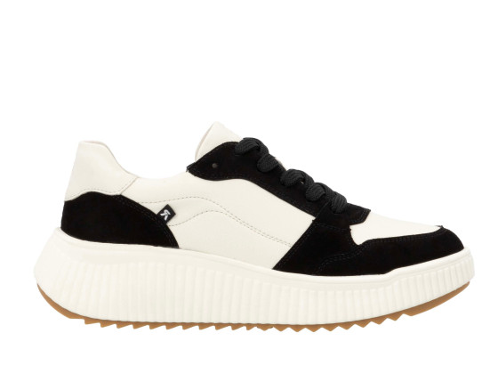 detail dámské boty - tenisky Rieker EVOLUTION W1700-60 Béžová