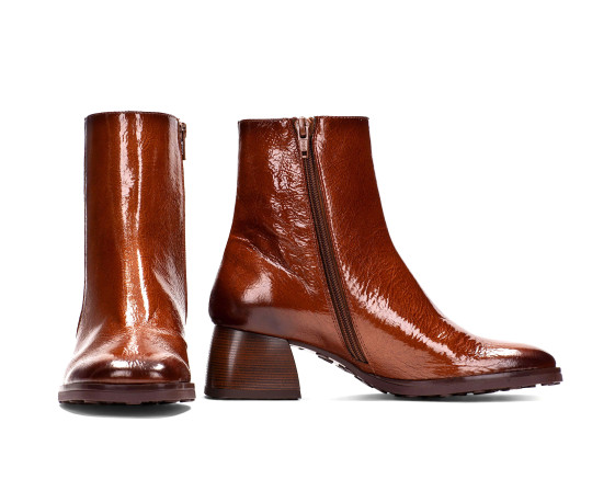 detail boty - dámské kotníkové Hispanitas HI254345 Hnědá