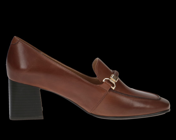 detail dámské luxusní lodičky CAPRICE 9-24401-41 Hnědá