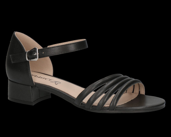 detail dámské páskové sandály Caprice 9-28200-42 006 Černá