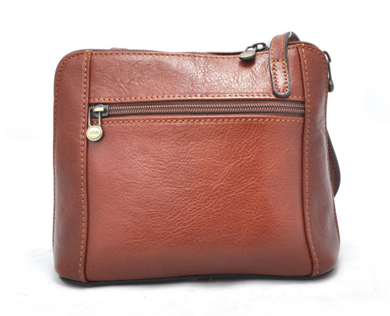 detail kabelka přes rameno ANEKTA K66831 Hnědá