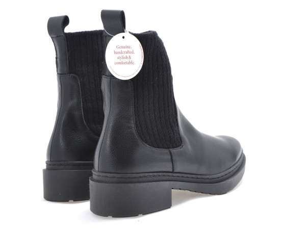 detail dámské kotníkové gladiátorky WONDERS B-9206 negro