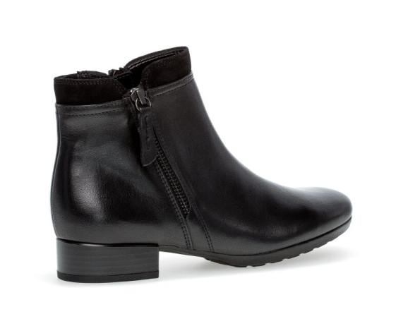 detail boty - dámské kotníkové Gabor 72.718.57 Černá