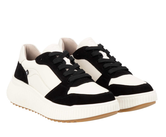 detail dámské boty - tenisky Rieker EVOLUTION W1700-60 Béžová