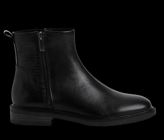 detail boty - dámské kotníkové MARCO TOZZI 2-25308-45 098 Černá