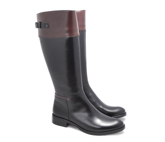 detail kozačky pro standardní lýtka (m) DORKING D7687-SRSR negro