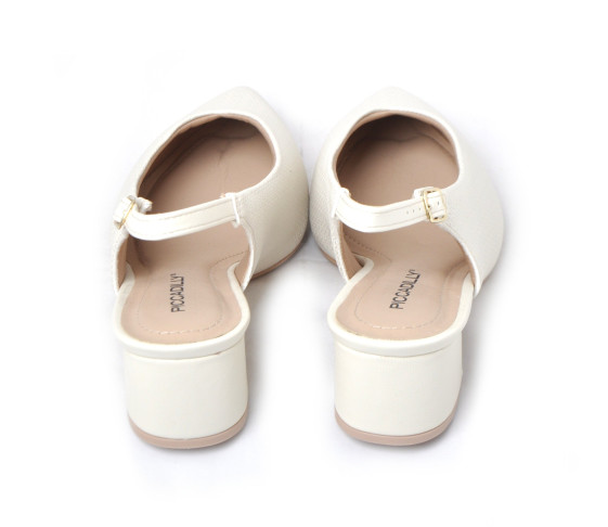 detail dámské lodičky s otevřenou patou PICCADILLY 73903100000097-25 Béžová