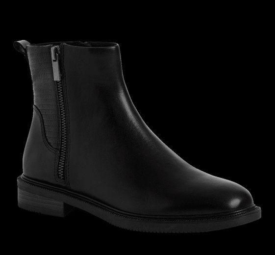 detail boty - dámské kotníkové MARCO TOZZI 2-25308-45 098 Černá