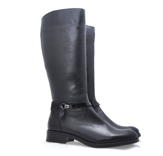 detail kozačky pro standardní lýtka (m) DORKING S8636SUGNB Černá