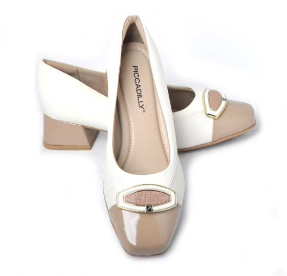 detail dámské lodičky pro halluxy PICCADILLY 16008500000001-25 Béžová