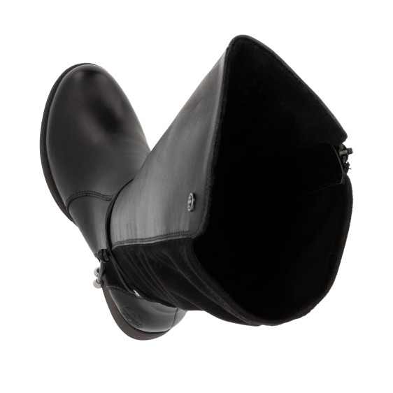 detail dámské boty - kozačky Rieker Z9564-00 Černá