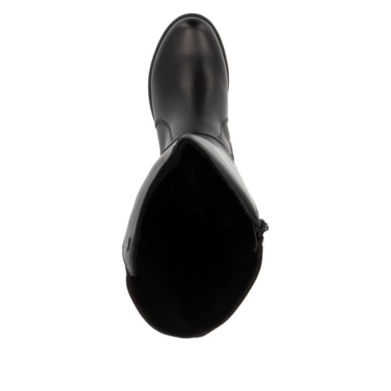 detail dámské boty - kozačky Rieker Z9564-00 Černá