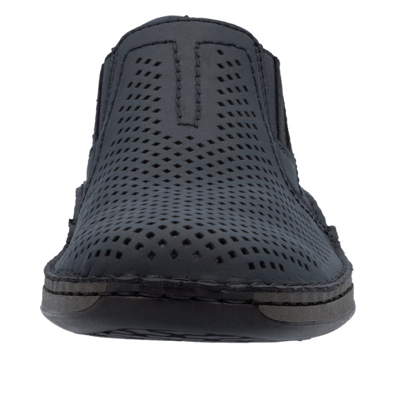 detail pánské mokasíny Rieker 05297-14 Modrá