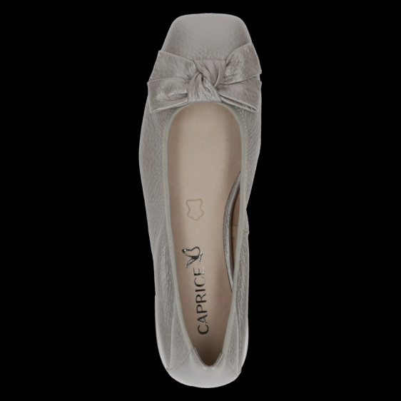 detail dámské luxusní baleríny Caprice 9-22105-42 21I Šedá
