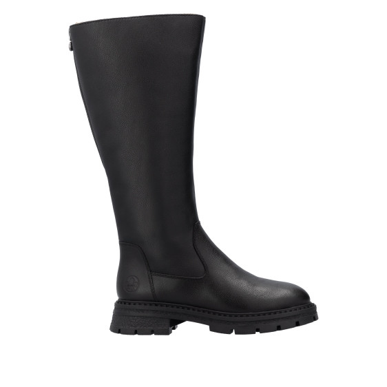 detail dámské boty - kozačky Rieker Z9856-00 Černá