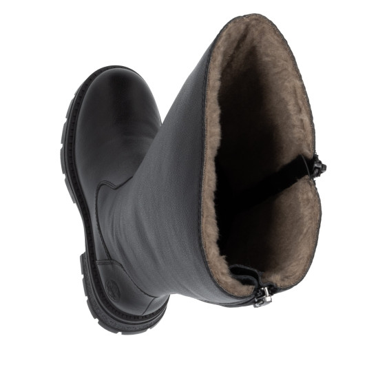 detail dámské boty - kozačky Rieker Z9856-00 Černá