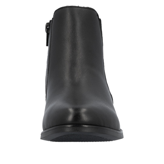 detail boty - dámské kotníkové Rieker 77051-00 Černá
