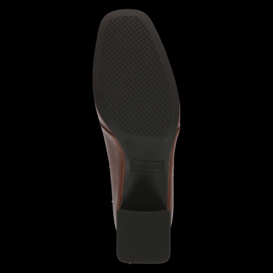 detail dámské luxusní lodičky CAPRICE 9-24401-41 Hnědá