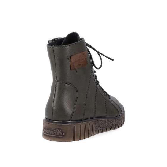 detail elegantní kotníková obuv RIEKER Y3421-52 Zelená