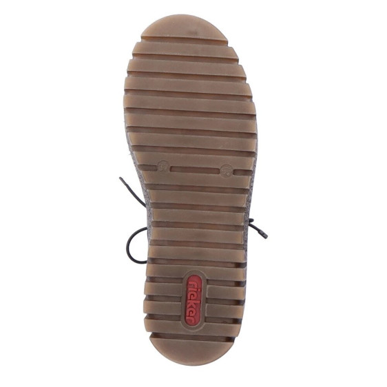 detail elegantní kotníková obuv RIEKER Y3421-52 Zelená