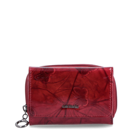 detail peněženky - střední formát Famito 2105 M CV Červená