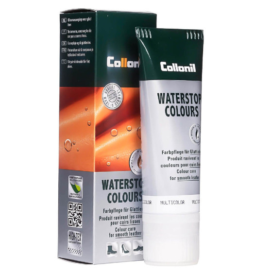 detail impregnace obuvi COLLONIL WATERSTOP 75 ML-KRÉM