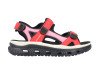 náhled dámské páskové sandály Rieker 64074-33 ROT KOMBI