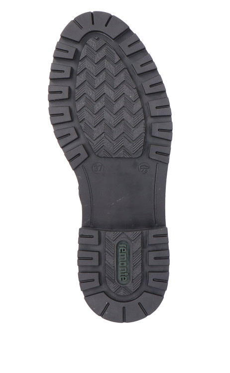 detail dámské kotníkové gladiátorky Remonte D2278-01 Černá